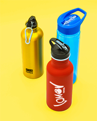 бутылки для воды с логотипом