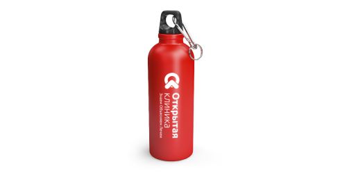 Бутылка для воды с нанесением логотипа (с вашим дизайном)